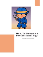 How To Become a Professional Spy