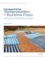 Handwerkliche Textilproduktion in Burkina Faso: Situation und Perspektiven der Weber in Kotédougou (Bobo-Dioulasso) und Séna (Provinz Zoundwéogo)