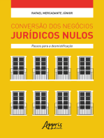 Conversão dos Negócios Jurídicos Nulos