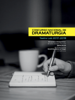 Concurso Nacional de Dramaturgia: Teatro Lab 2017-2018