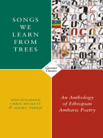 Songs We Learn from Trees: An Anthology of Ethiopian Amharic Poetry
