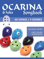 6 hole Ocarina Songbook - 60 Songs / 4 Genre: Ocarina Songbooks, #3