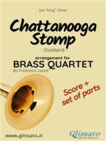 Chattanooga stomp - Brass Quartet score & parts: dixieland