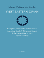 West-Eastern Divan: Complete, annotated new translation (bilingual edition)