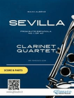 Clarinet Quartet score & parts