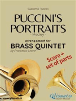 Puccini's Portraits - Brass Quintet score & parts