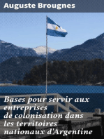 Bases pour servir aux entreprises de colonisation dans les territoires nationaux d'Argentine