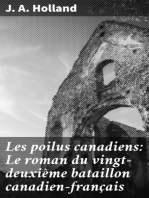 Les poilus canadiens