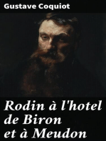 Rodin à l'hotel de Biron et à Meudon