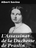 L'Assassinat de la Duchesse de Praslin