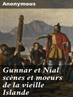 Gunnar et Nial scènes et moeurs de la vieille Islande