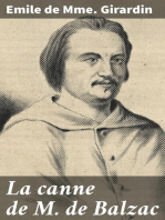 La canne de M. de Balzac