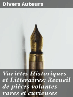 Variétés Historiques et Littéraires