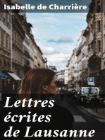 Lettres écrites de Lausanne