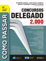 Como passar concursos delegado: 2.000 questões comentadas