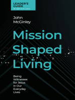 Mission Shaped Living Leader's Guide