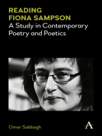 Reading Fiona Sampson: A Study in Contemporary Poetry and Poetics
