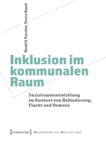 Inklusion im kommunalen Raum: Sozialraumentwicklung im Kontext von Behinderung, Flucht und Demenz