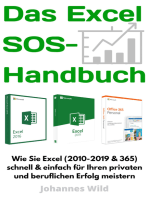 Das Excel SOS-Handbuch: Wie sie Excel (2010-2019 &amp; 365) schnell &amp; einfach meistern!