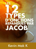 Les 12 types d'onctions repandues par Jacob