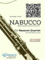 Bassoon Quartet Score