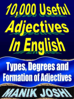 10,000 Useful Adjectives In English