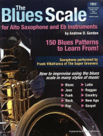 The Blues Scale for Alto Saxophone and Eb Instruments: The Blues Scale