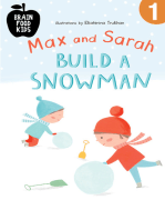 Max and Sarah Build a Snowman