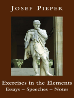 Exercises in the Elements: Essays, Speeches, Notes