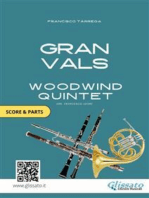 Gran vals - Woodwind Quintet score & parts