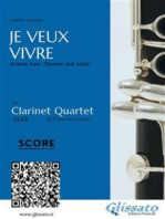 Clarinet Quartet score