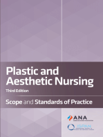Plastic and Aesthetic Nursing: Scope and Standards of Practice