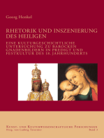 Rhetorik und Inszenierung des Heiligen: Eine kulturgeschichtliche Untersuchung zu barocken Gnadenbildern in Predigt und Festkultur des 18. Jahrhunderts