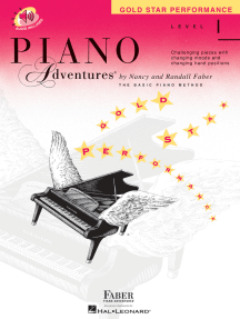 Level 1 - Gold Star Performance Book: Piano Adventures®