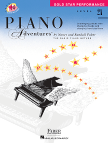 Level 2A - Gold Star Performance with Online Audio: Piano Adventures®