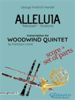 Alleluia - Woodwind Quintet score & parts: "Messiah" - Oratorio