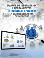 Manual de información y herramientas estadísticas aplicadas a la investigación de mercado