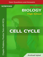 Cell Cycle Multiple Choice Questions and Answers (MCQs): Quiz, Practice Tests & Problems with Answer Key (9th Biology Quick Study Guides & Terminology Notes to Review)