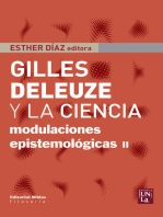 Gilles Deleuze y la ciencia: Modulaciones epistemológicas II