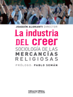 La industria del creer: Sociología de las mercancías religiosas
