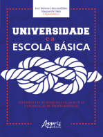 Universidade e a Escola Básica: Experiências de Pesquisa Colaborativa na Formação de Professores(as)