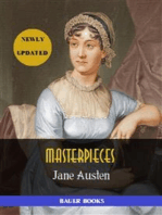 Jane Austen: Masterpieces: ​​​​​​​Sense and Sensibility, Pride and Prejudice, Mansfield Park, Emma... (Illustrated) (Bauer Classics)