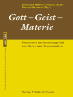 Gott-Geist-Materie: Personsein im Spannungsfeld von Natur und Transzendenz