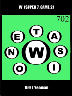 W (Super 7, Game 2 - a New Word Game)