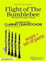 Flight of The Bumblebee - Clarinet Quintet Score & Parts: "The Tale of Tsar Saltan" interlude