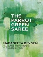 The Parrot Green Saree