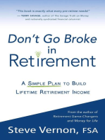 Don't Go Broke in Retirement