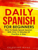 Daily Spanish For Beginners