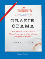 Grazie, Obama: I miei anni alla Casa Bianca. Memorie semiserie di un giovane scrittore di discorsi