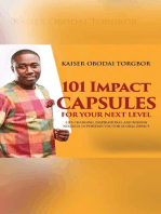 101 Impact Capsules for Your Next Level